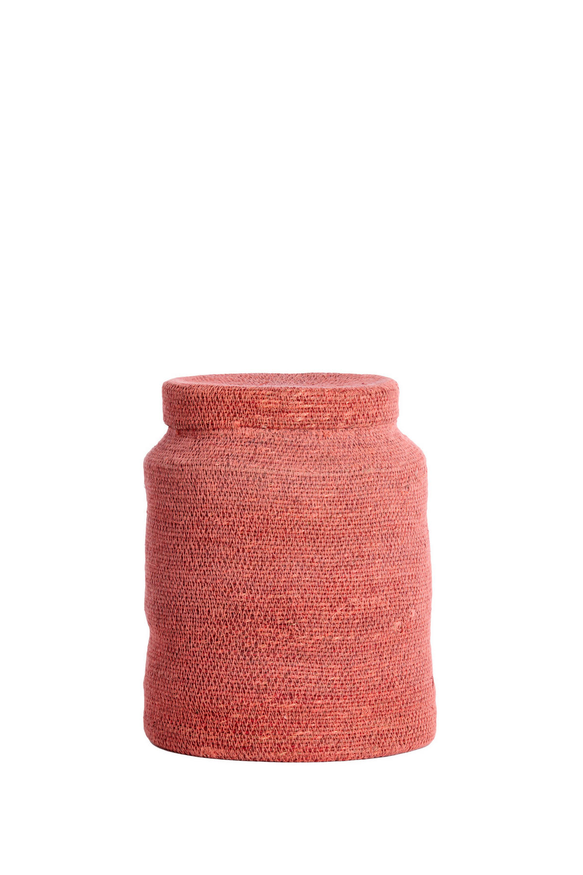 KORB Betania Rosa Ø33/38 cm 2er-Set - Pink, Naturmaterialien (33/38/33cm) - Light & Living