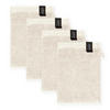 WASCHANDSCHUH BAUMWOLLE SENSE 4ER SET - Creme, Textil (16/21cm) - Schöner Wohnen