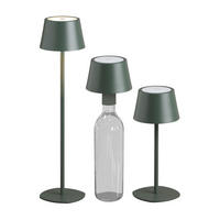 LED Tischlampe 3 in 1 Olivegrün max. 45cm hoch - Olivgrün, Metall (11/11/45cm) - Northpoint