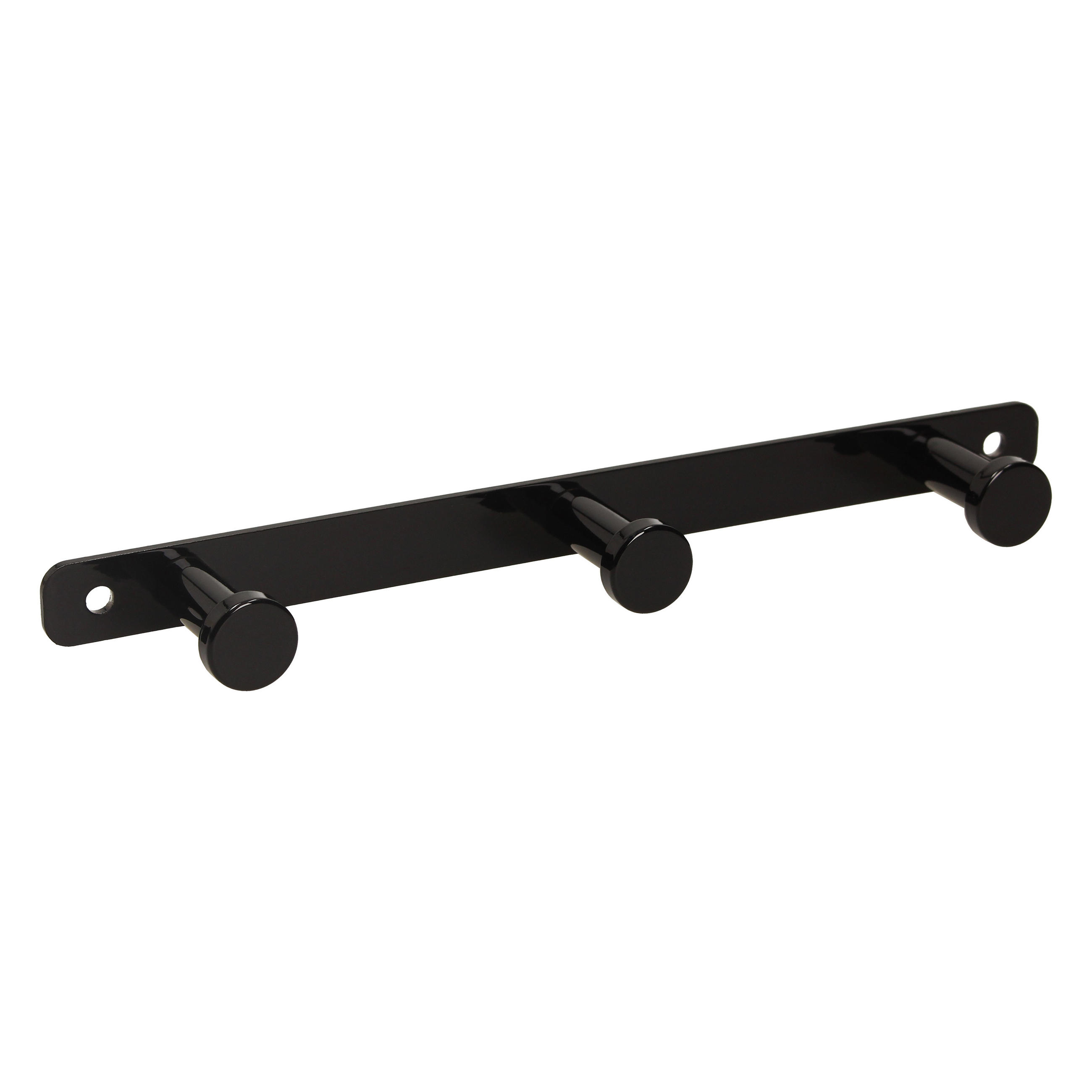 WANDHÄNGER Hamilton, Schwarz, Stahl - Schwarz, Metall (3.5/2/20cm) - EMUCA