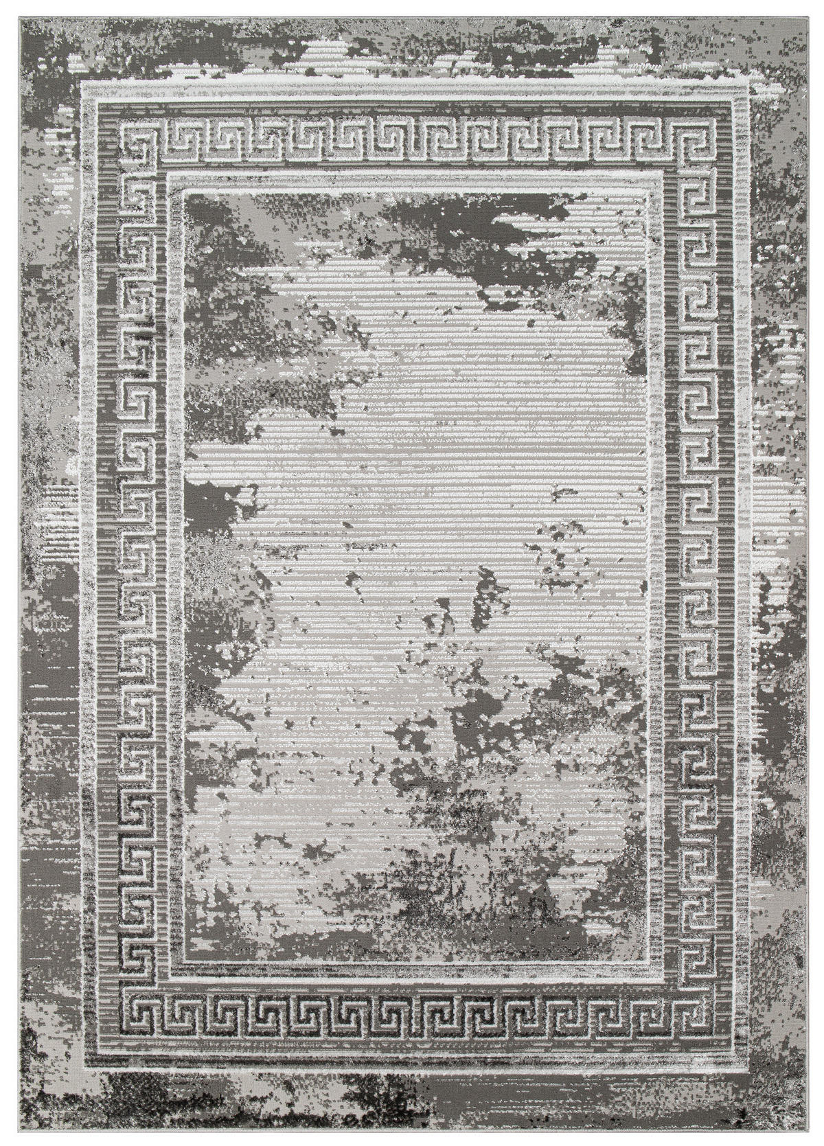 TEPPICH ARES Grau Beige 180/250 cm - Beige/Grau, Kunststoff (180/250cm) - Tapiso