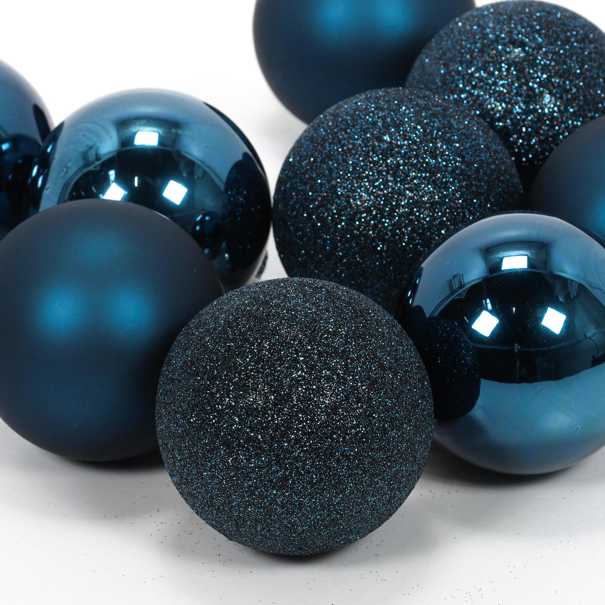 GLASKUGELN Blau Ø 8 cm, 16er-Set - Blau, Glas (20.1/29.8/20.1cm) - Home Styling Collection