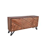 SIDEBOARD Ebba Akazienbraun 76x40x150cm - Akaziefarben, Holz (40/76/150cm) - DELUKE