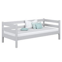 TAGESBETT Grau 80/190 - Grau, Naturmaterialien/Holz (80/190cm) - N-Wood
