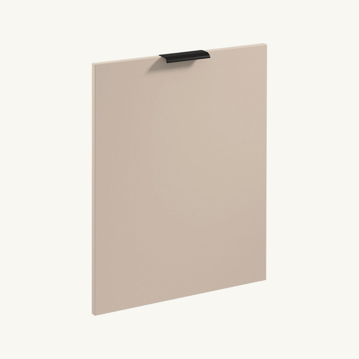 KÜCHENZEILE 240 cm Livaro – KU-S23 – Beige / Sonoma Eiche - Beige/Schwarz, Holzwerkstoff/Metall (240/247/60cm) - hi-markt