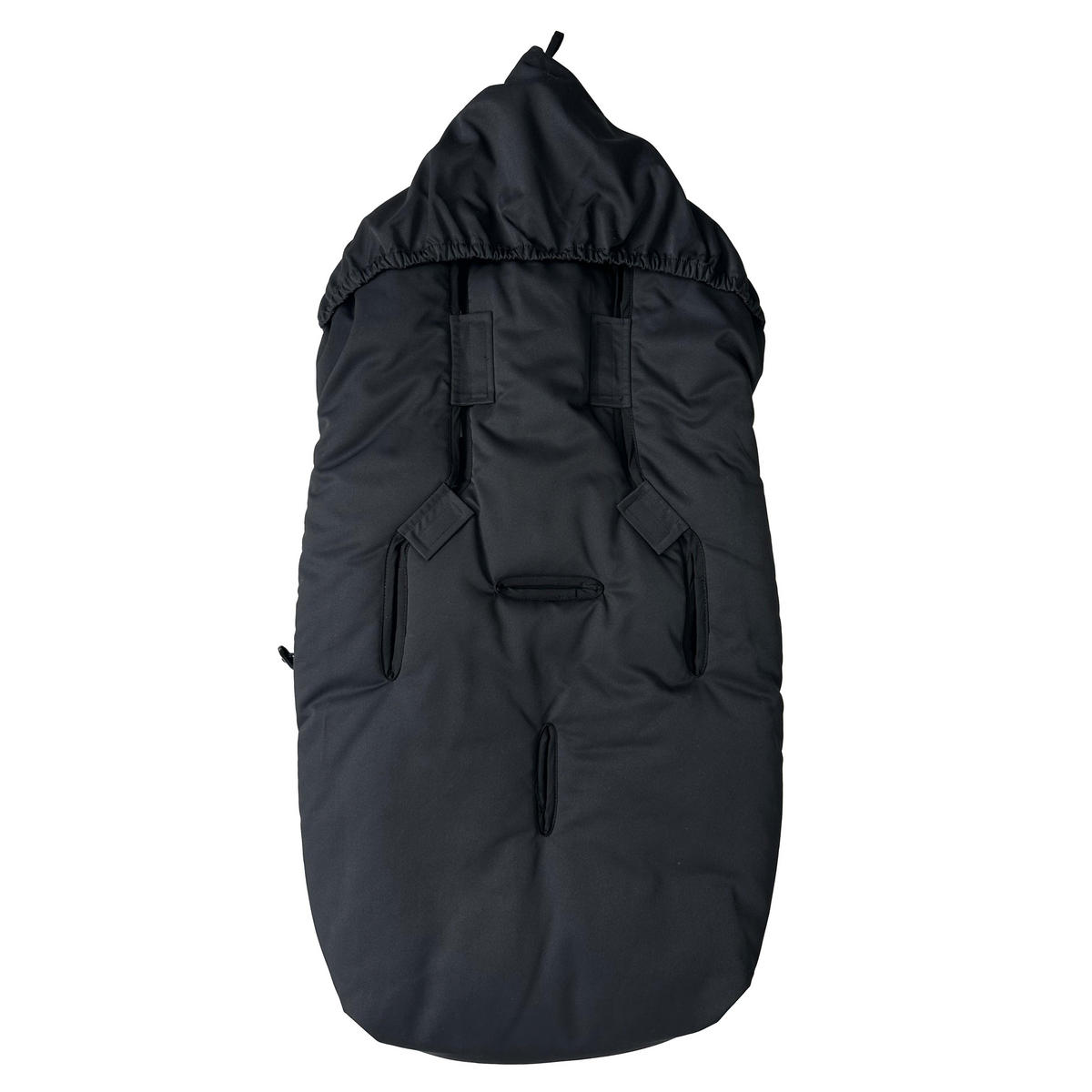 KINDERWAGEN-FUSSSACK Dowwny XL, black - Schwarz, Textil (45/7/95cm) - Kaiserbaby