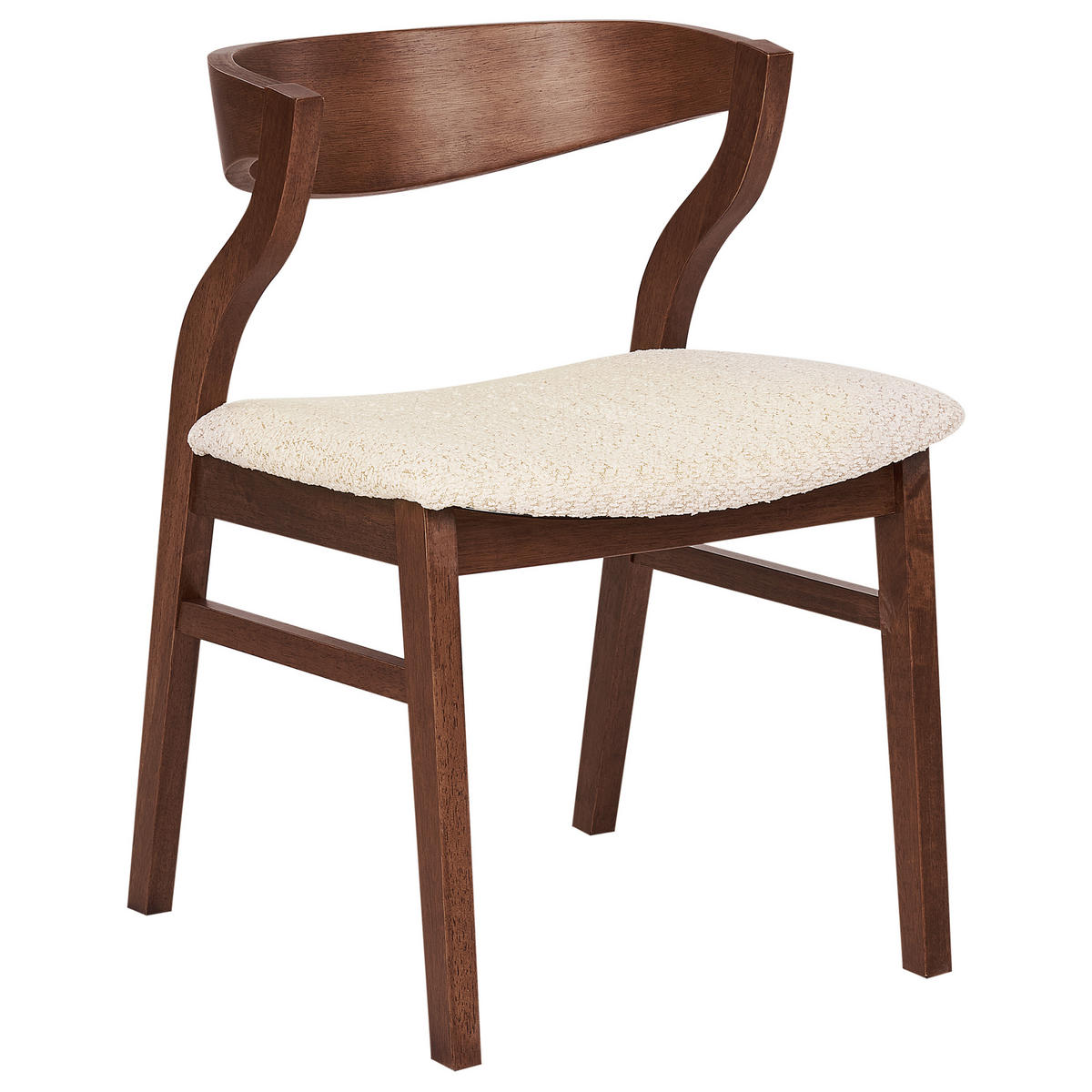 ÉTKEZŐSZÉK 2 darabos Szett Fa Világosbézs Maroa - bézs/barna, faalapú anyag (51/72/56cm) - Beliani