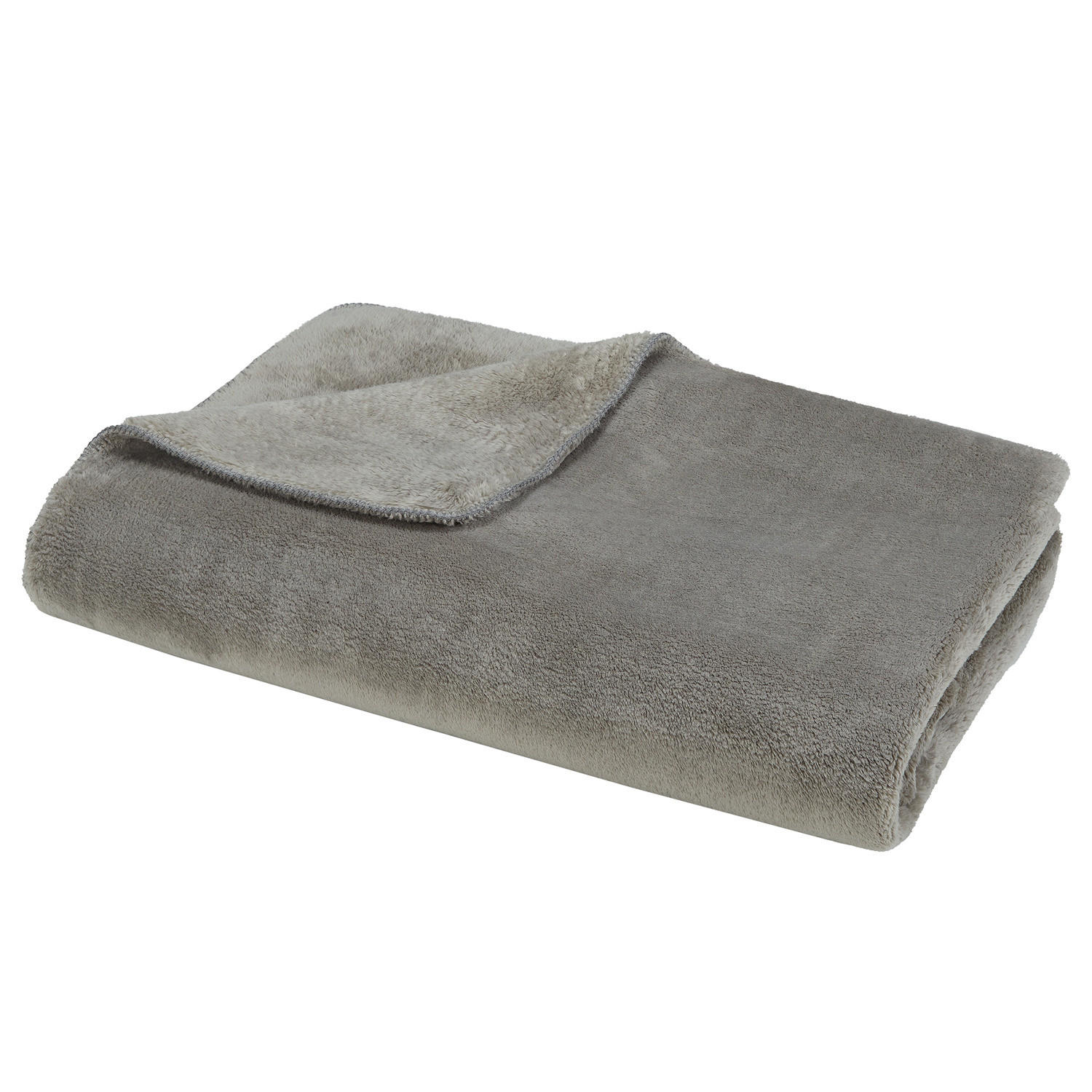 DECKE Lords 150x200cm - Hellgrau, Textil (150/200cm) - Butlers