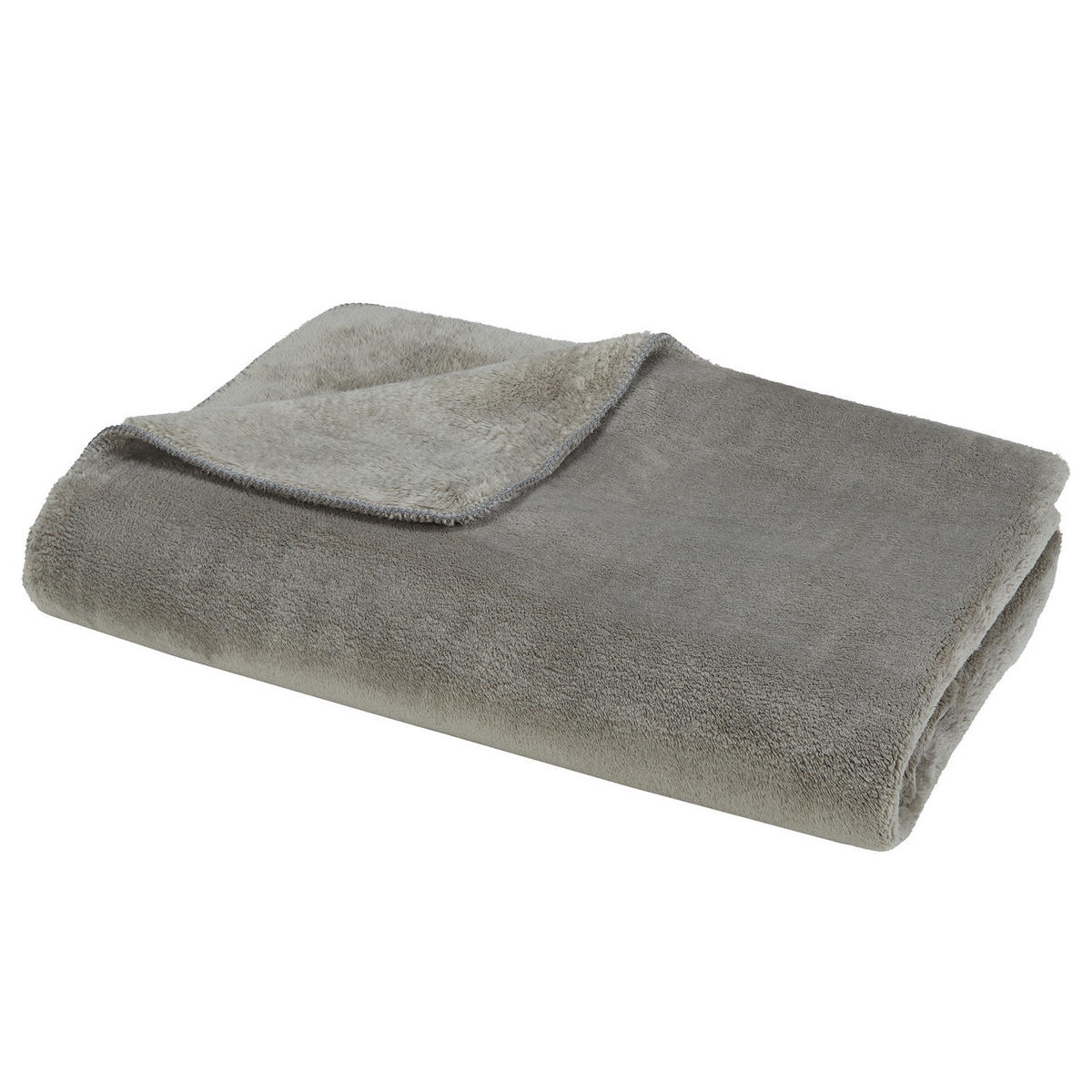 DECKE Lords 150x200cm - Hellgrau, Textil (150/200cm) - Butlers