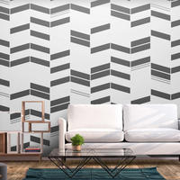 VLIESTAPETE Schwarz-Weiß 300/210 cm - Schwarz, Textil (300/1cm) - KUNSTLOFT