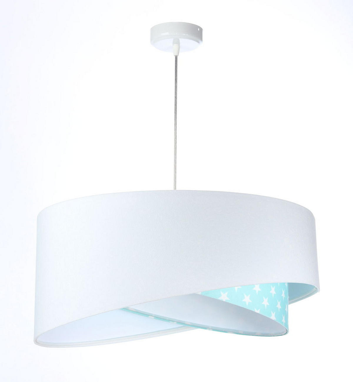 HÄNGELEUCHTE Blau 50/23 cm - Blau, Kunststoff (50/1/23cm) - ONZENO