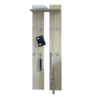 GARDEROBENPANEEL Wandpaneel Eiche sägerau - Eiche San Remo, Holzwerkstoff (57/170/20cm) - Vladon
