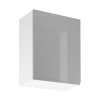 HÄNGESCHRANK – 60 cm – G60-L – Velmora – Grau – Türanschlag links - Grau, Holzwerkstoff (60/72/32cm) - ROYAL24_MARKT