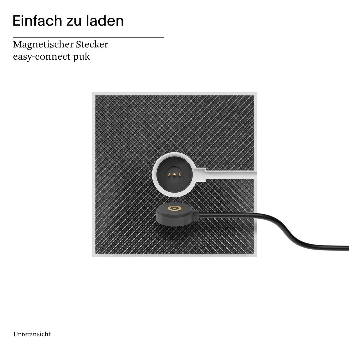 LED Akku-Tischlampe, Nuindie 3.0 schneeweiß - Weiß, Metall (38/10/38cm) - Sigor