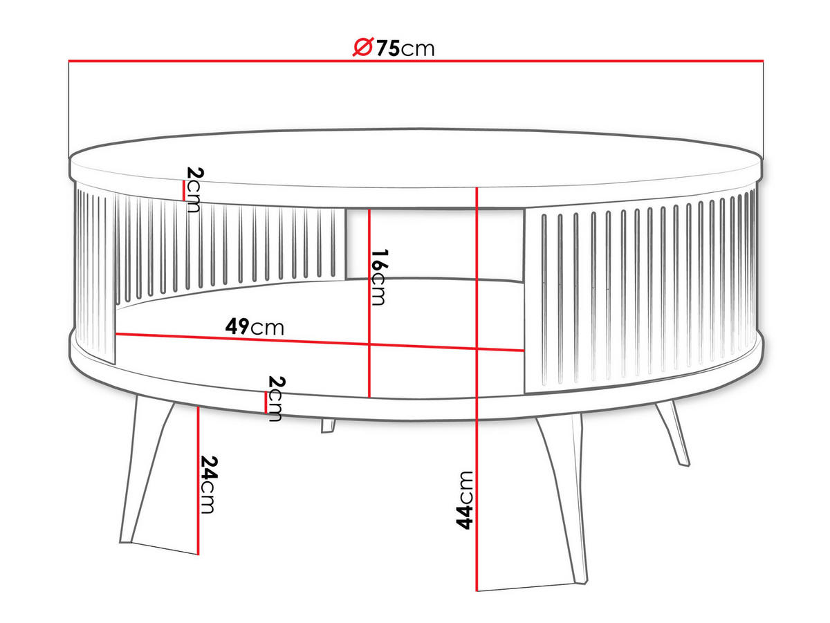 COUCHTISCH Roenni - Hellgrau/Schwarz, Holzwerkstoff/Metall (75/75/44cm) - MIRJAN24