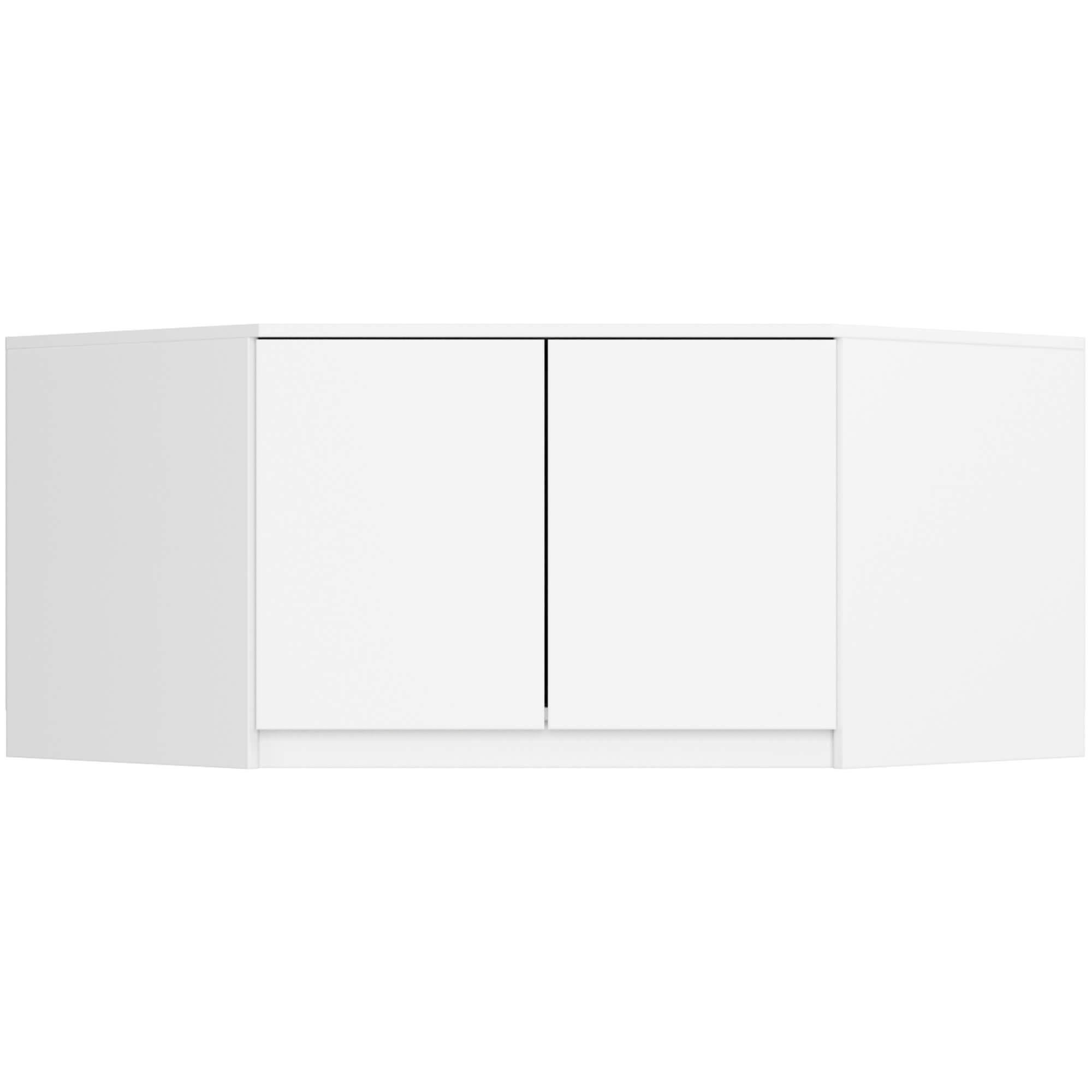 Akord Aufsatzschrank Weiß 100x55x50 cm