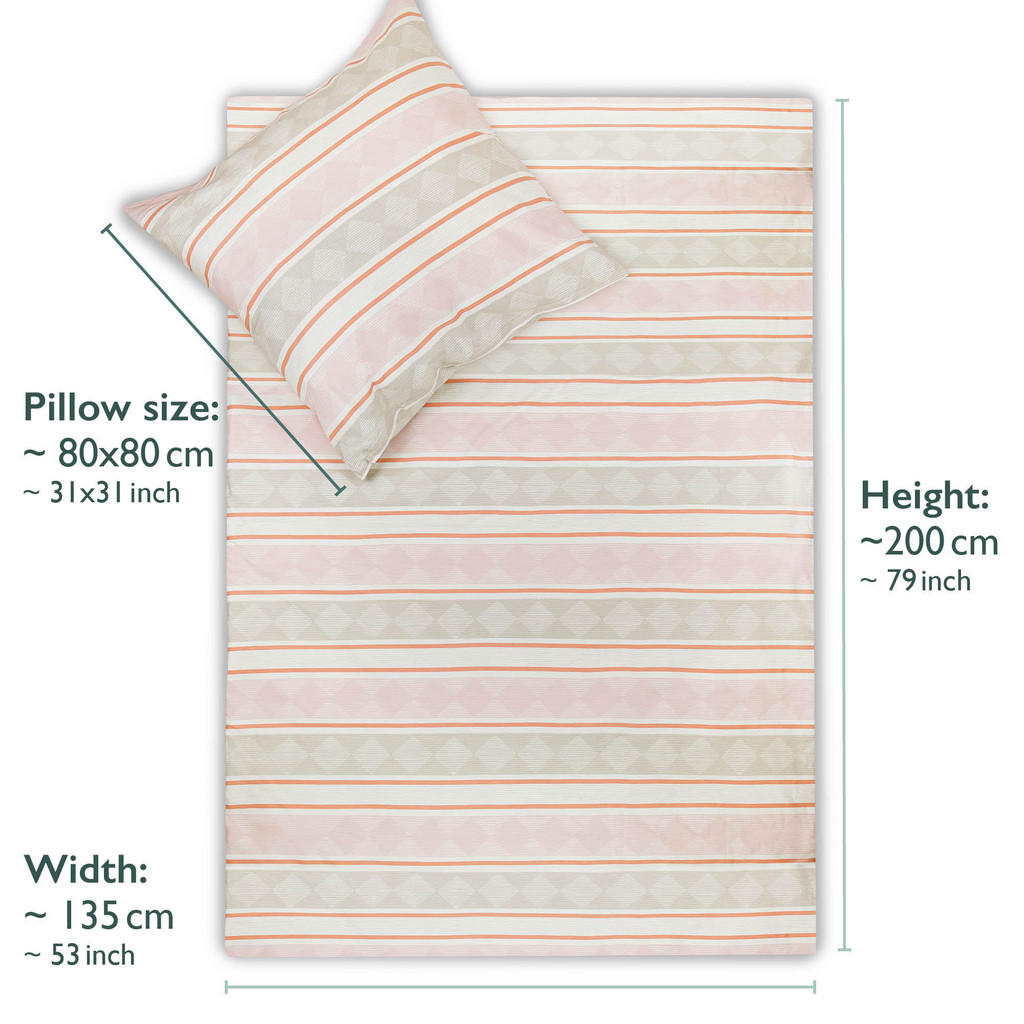 Thumbnail - Xxxl Bettwäsche, Rosa, Textil, 135x200 cm, Schlaftextilien, Bettwäsche, Bettwäsche