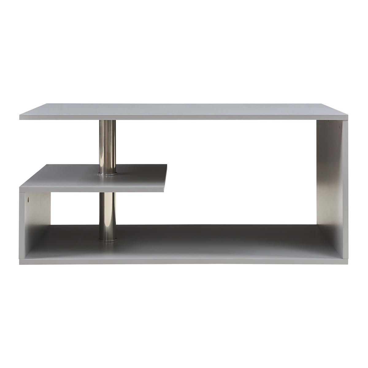 COUCHTISCH Haarlem 50/90/41 - Hellgrau, Holzwerkstoff (90/50/41cm) - [en.casa]