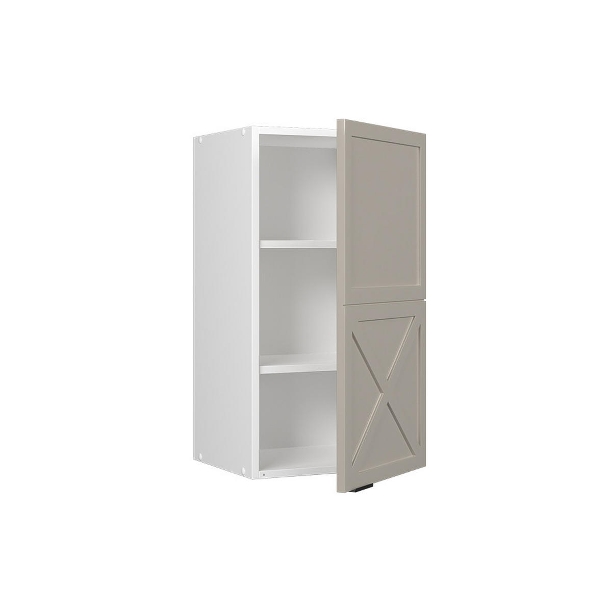 HÄNGESCHRANK Fame-Line GrauBeige 40 cm - Weiß/Grau, Holzwerkstoff (40/72/34.1cm) - Vicco