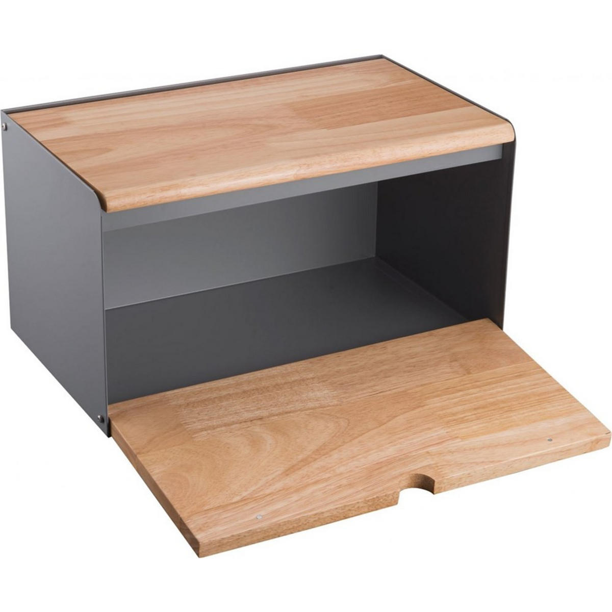 BROTKASTEN Braun 35.5/21.5/19.5 cm KB7395 - Braun, Holz (21.5/19.5/35.5cm) - Klausberg 