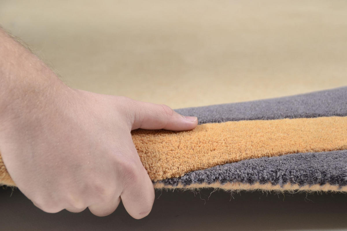 HANDTUFTTEPPICH Hawai 70x140 cm - Beige, Textil (70/140cm) - THEKO