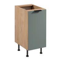 UNTERSCHRANK D40 P/L – Sorento Grün Sonoma Eiche – Grün / Sonoma Eiche - Sonoma Eiche/Grün, Holzwerkstoff (40/87/52cm) - ROYAL24_MARKT