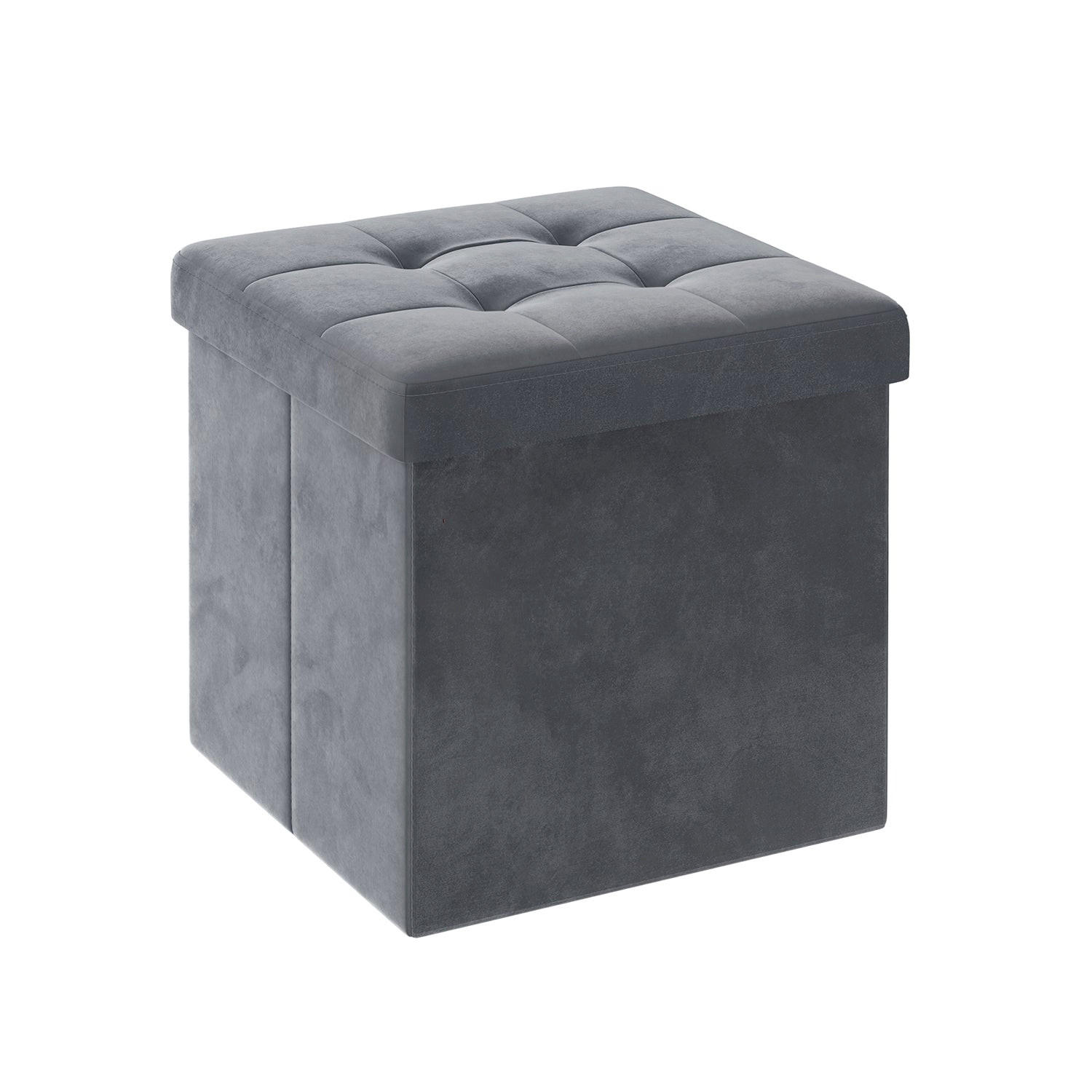SITZBANK GABORONE - Grau, Holzwerkstoff (38/38/38cm) - Hansiro