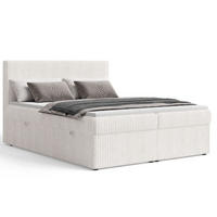 BOXBETT Brisa 200x200 Creme - Creme, Holz/Textil (200/200cm) - Graingold