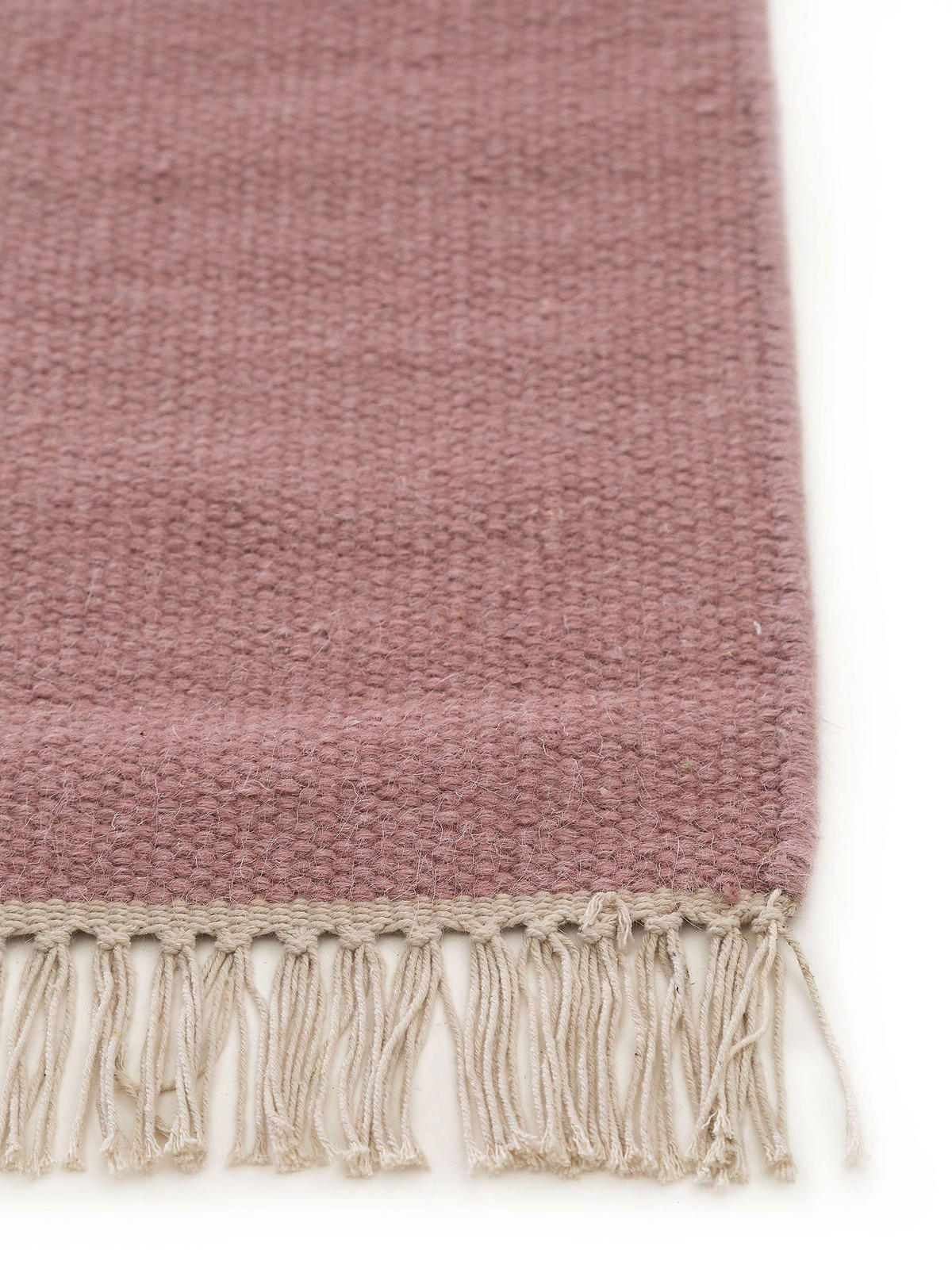 WOLLTEPPICH Liv Rosa 70x200 cm - Rosa, Textil (70/200cm) - benuta Pop