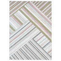 WANDDEKORATION Glas bunt Tembesi - Multicolor, Glas (50/70/4cm) - Beliani
