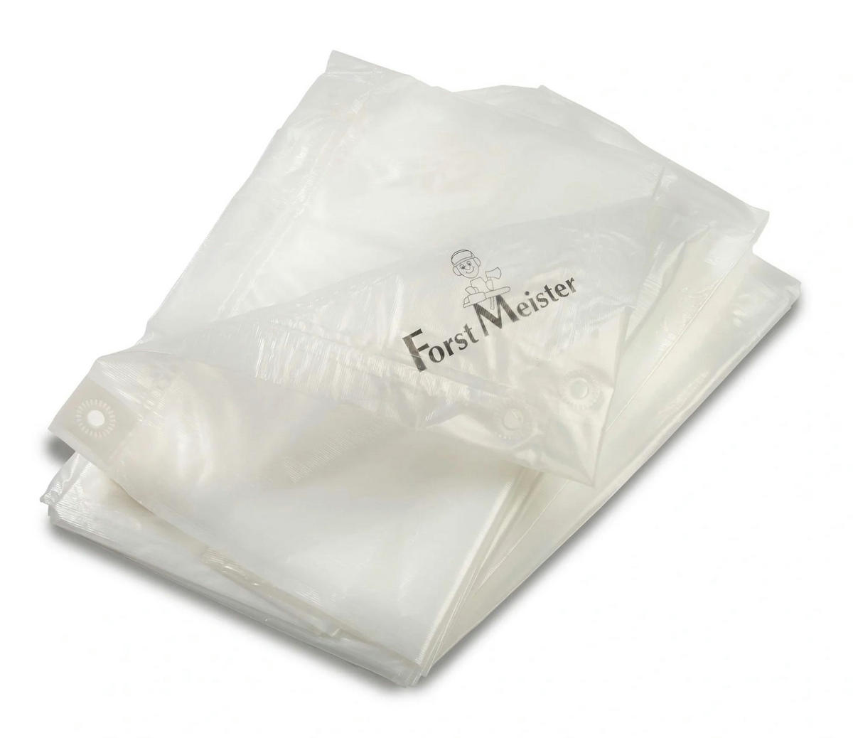 ABDECKPLANE, transparent, 90 g/m², 4 x 6 m, wasserdicht - Transparent, Kunststoff (600/1/1cm) - Westfalia