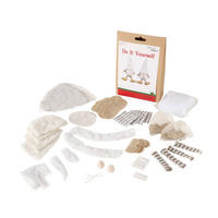 DEKORATIONSSET DIY Zwerge 22 cm - Multicolor, Textil (5/22/15cm) - Boltze Home