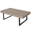 COUCHTISCH rechteck Braun - Braun, Holz (60/110/40cm) - MCW