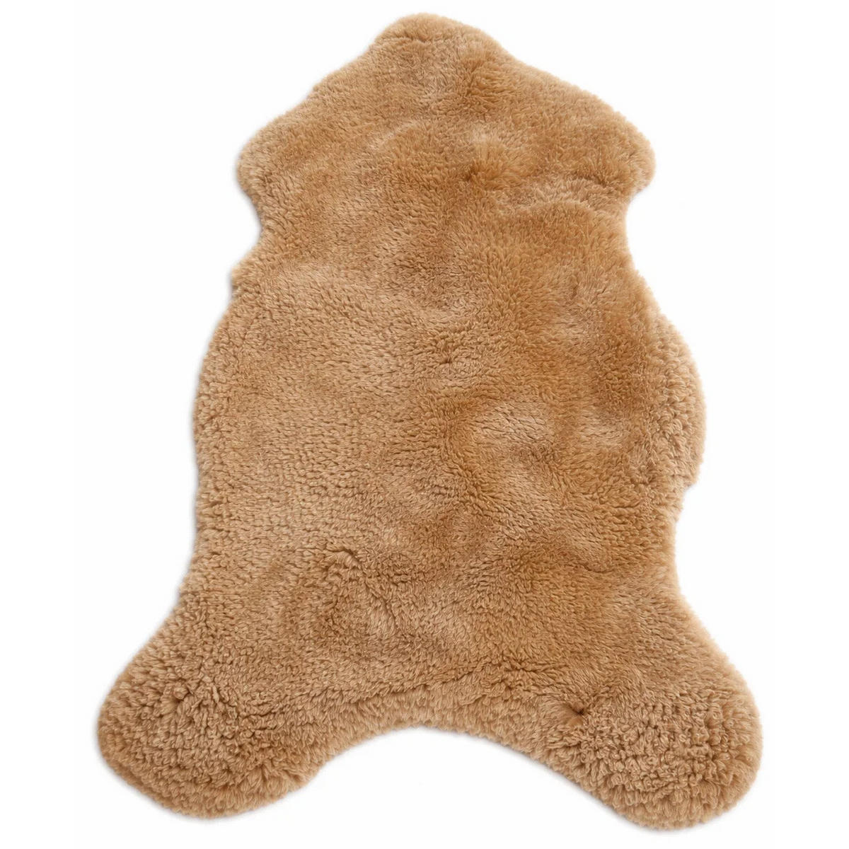 SCHAFFELL Premium Merino Lammfell Natur Beige geschoren ca. 115 cm - Beige, Fell (65/115cm) - Provellus