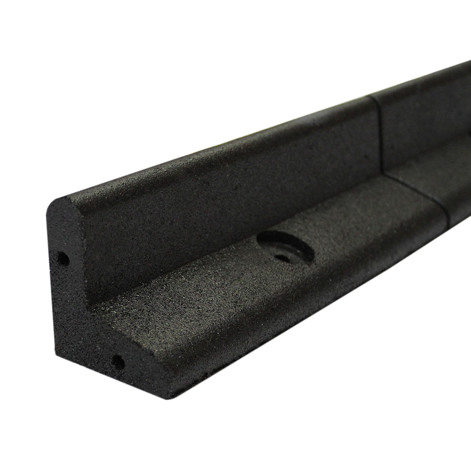 RASENKANTE Beeteinfassung Schwarz 10 Stück - Schwarz, Naturmaterialien (120/1/8cm) - Monstershop
