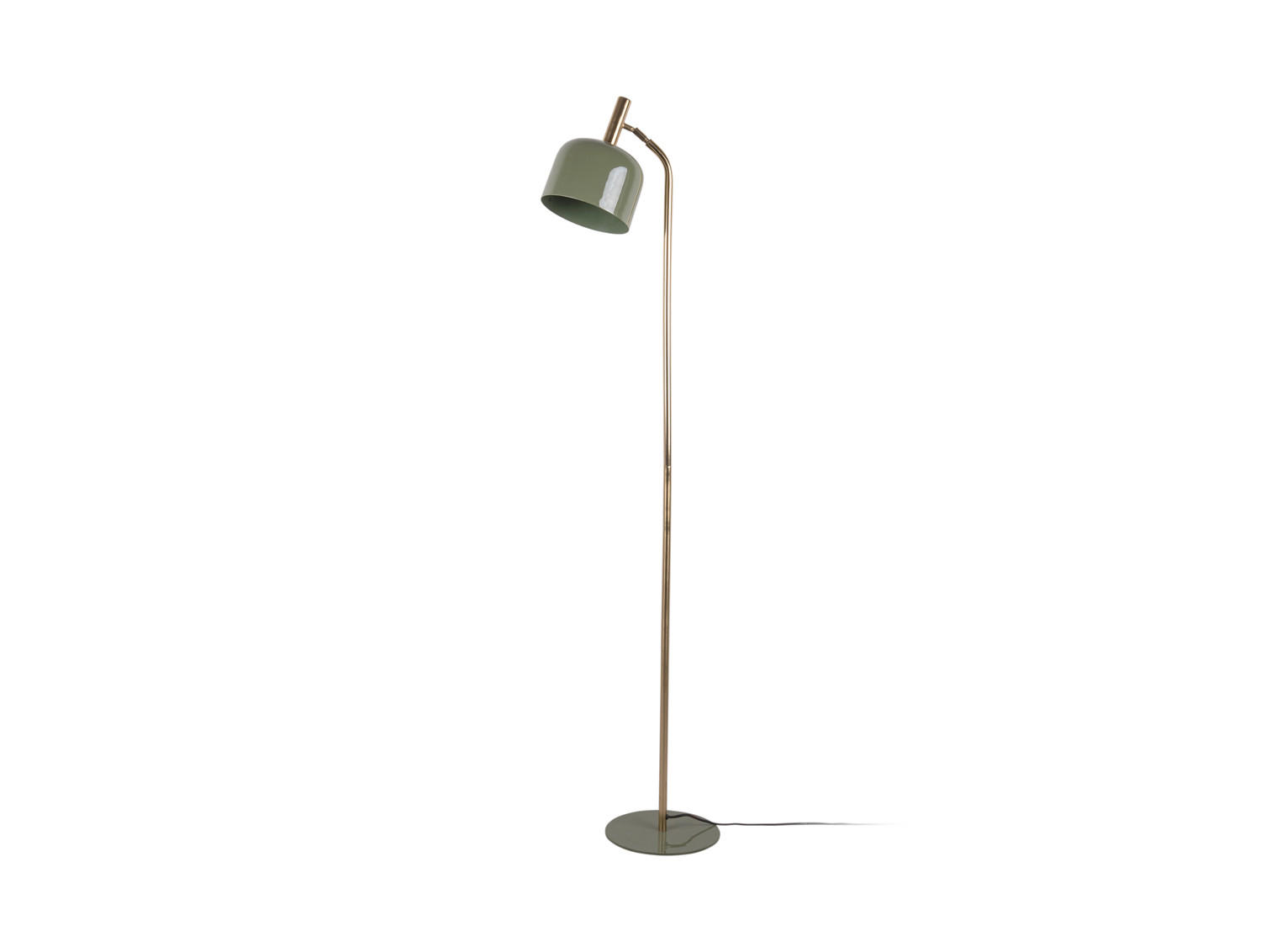 STEHLEUCHTE Smart 26/26/164 cm - Grün, Metall (26/26/164cm) - Leitmotiv