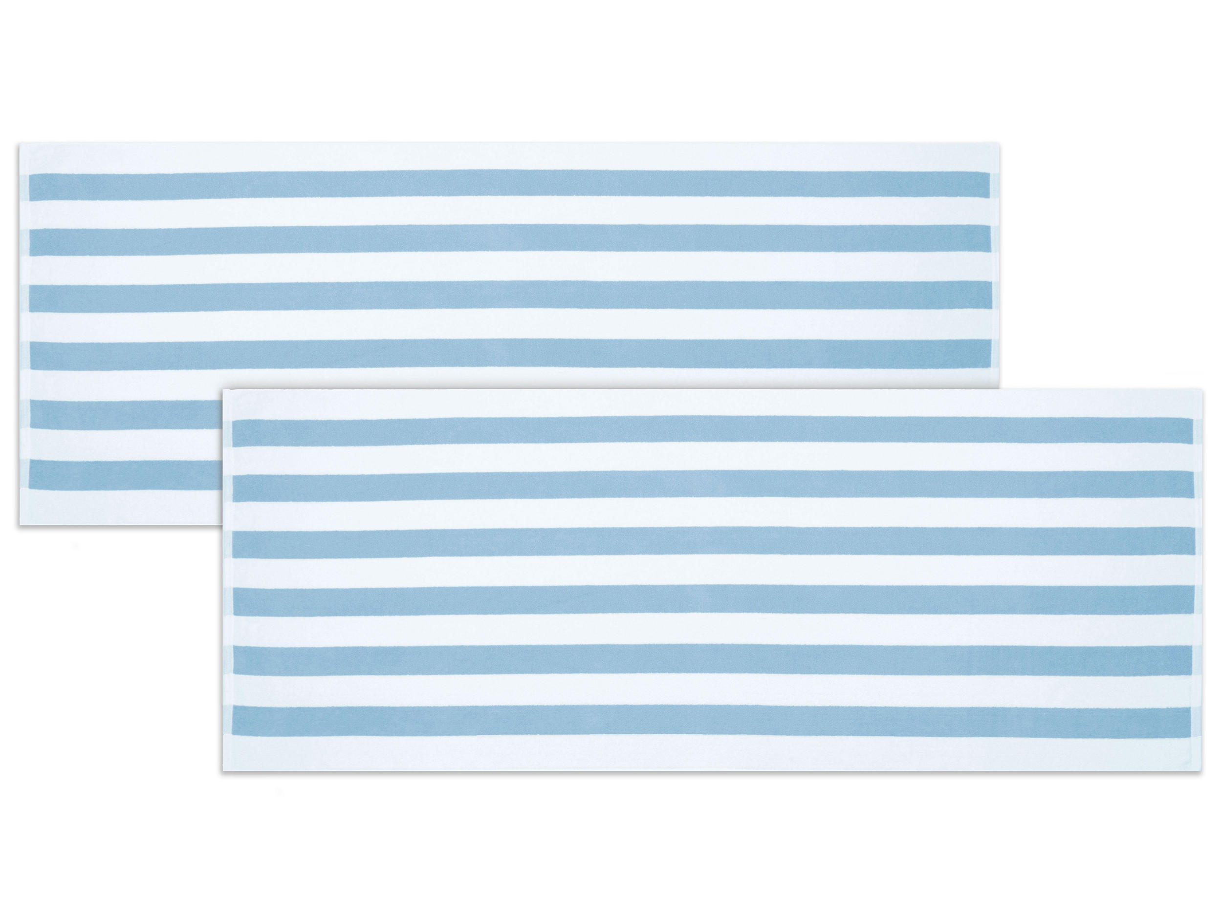 Zollner Strandtuch, Hellblau 70x180 cm