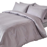 BETTWÄSCHE Damast Fadendichte 330 - Grau, Textil (260/220cm) - Homescapes
