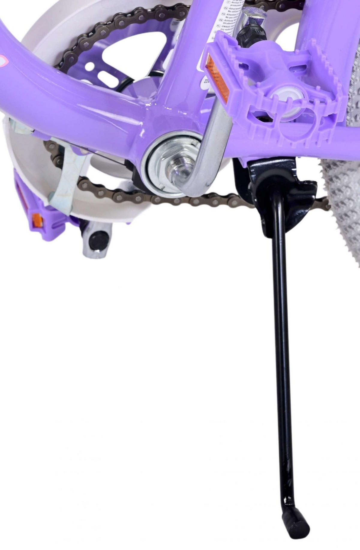 KINDERFAHRRAD Lovely - Mädchen - 20 Zoll - 2 Handbremsen - 7 Gänge - Lila - Lila, Metall (82cm) - TPFSports