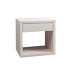 NACHTTISCH Hugo, weiße Birke, 30/39/39 cm - Weiß, Holz (39/39/30cm) - WOODEK