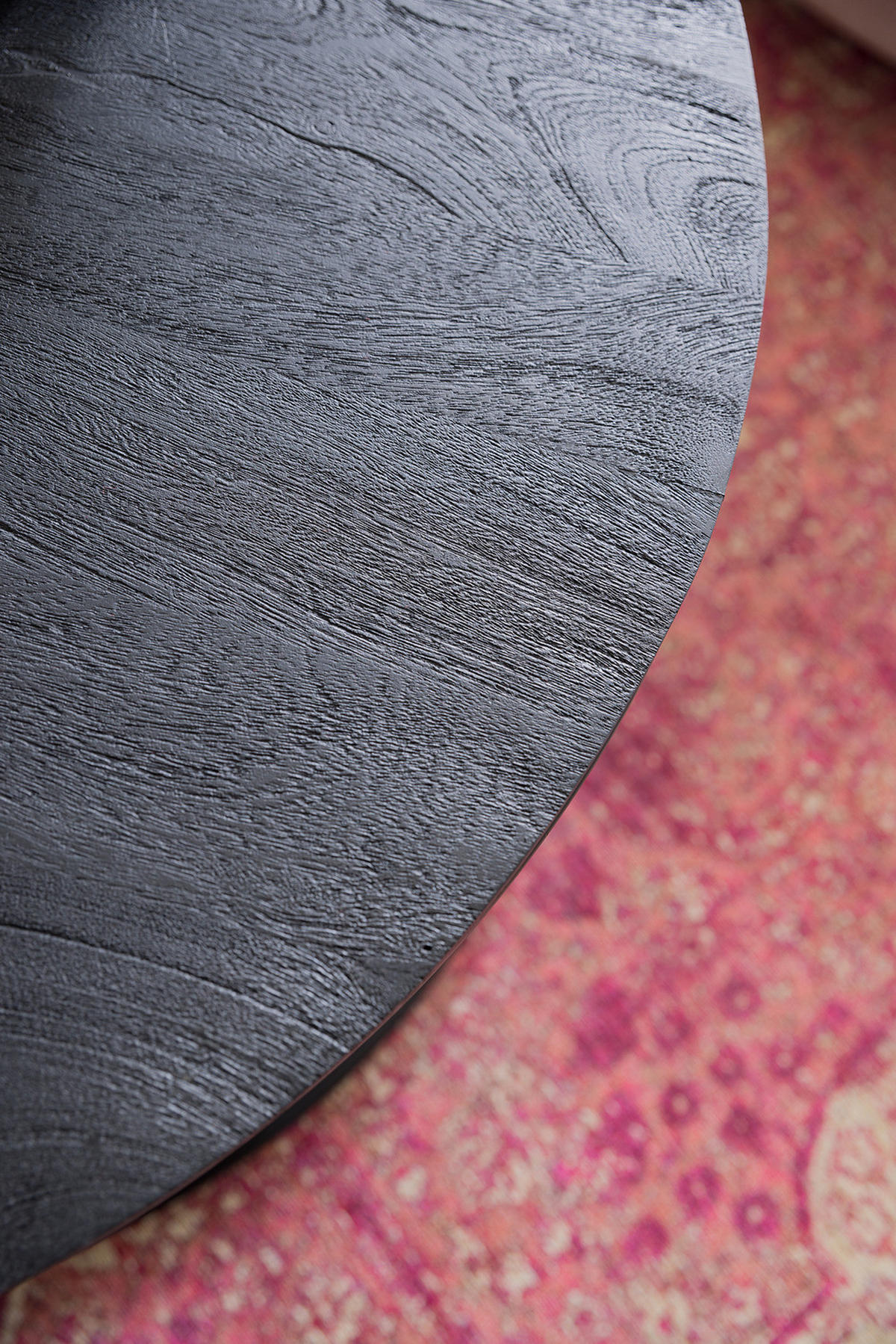 COUCHTISCH-SET - 2-teilig - Schwarz/Akaziefarben, Holz (80/80/42cm) - home24