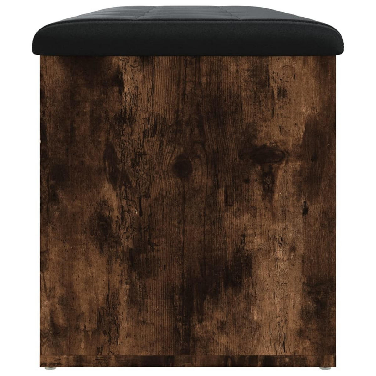 SITZBANK Jona mit Stauraum Räuchereiche 102x42x45 cm - Eiche San Remo, Holz (102/45/42cm) - DELUKE