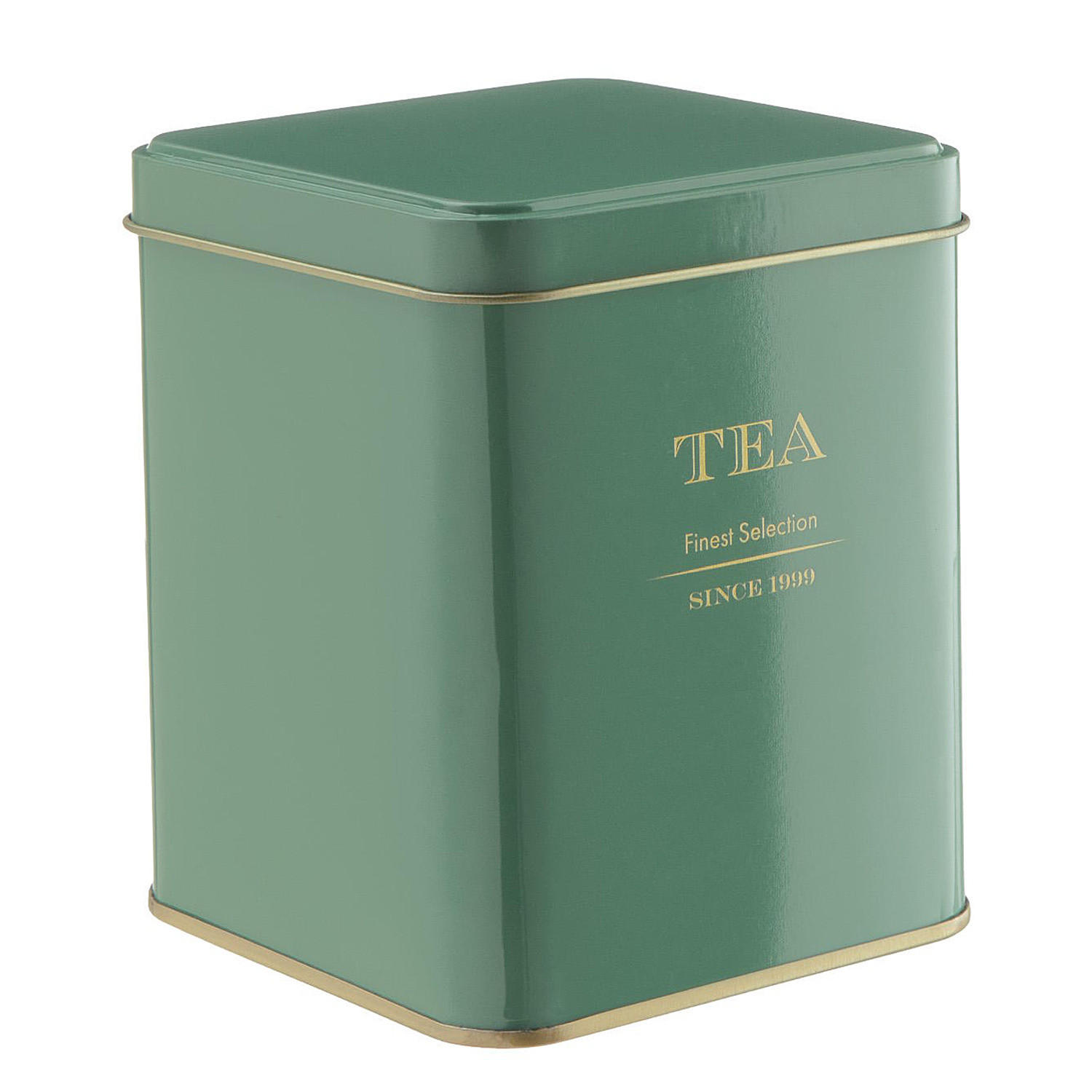 TEEDOSE (6er Set) Tin Tin - Grün, Metall (9/11/9cm) - Butlers