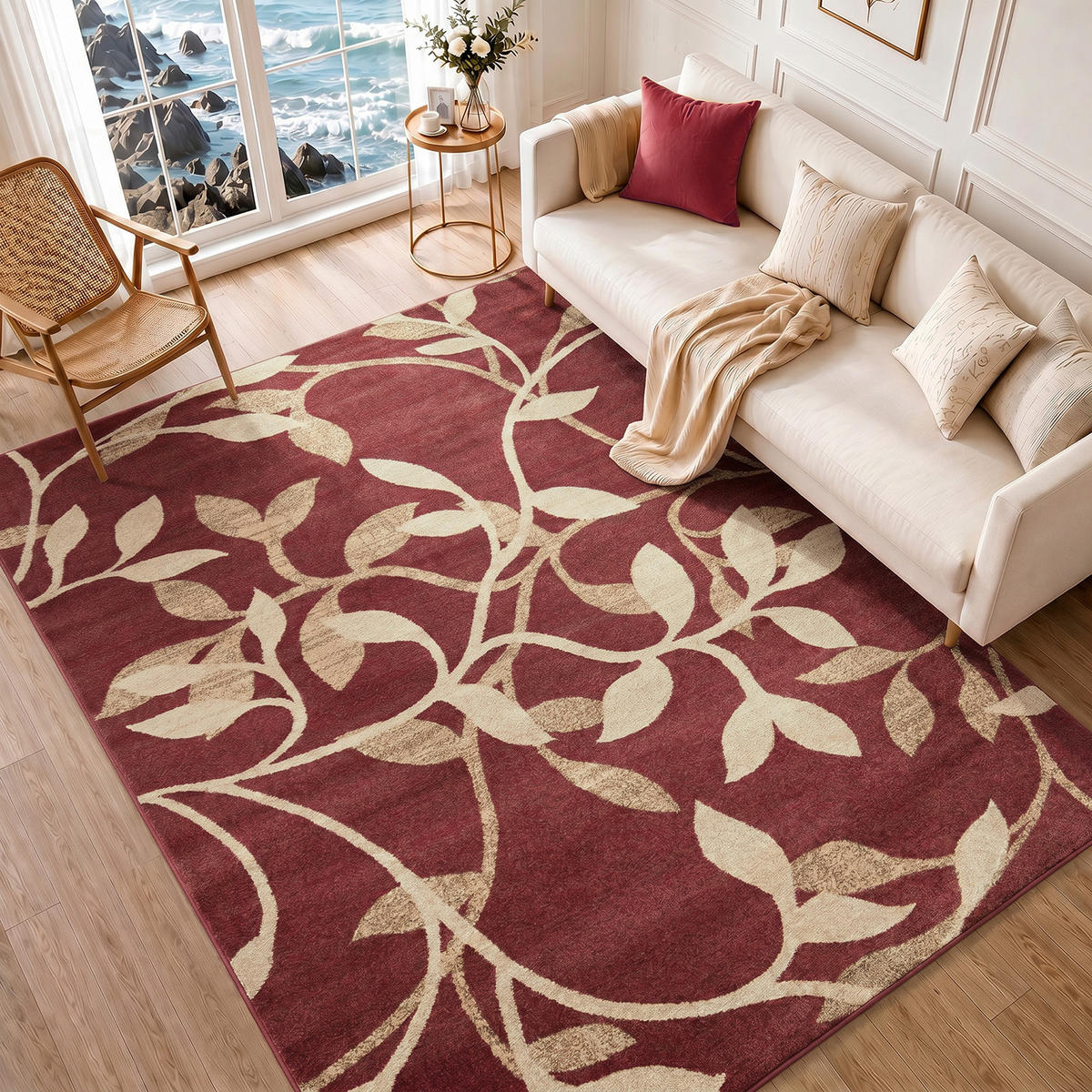 KURZFLORTEPPICH Balsam 200/290 cm Bordeaux - Braun, Textil (200/290cm) - LIVABLISS
