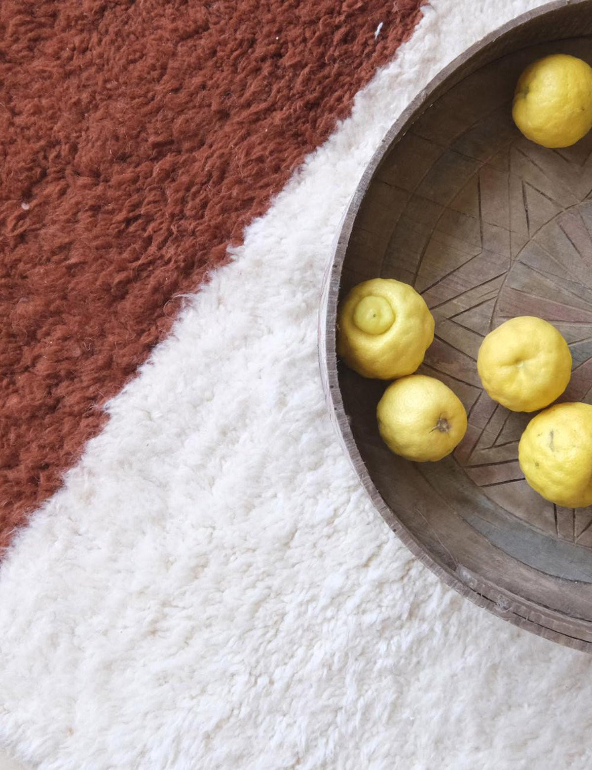 BERBERTEPPICH grafisch Wolle 300x 402 cm - Multicolor, Naturmaterialien (300/402cm) - AFK Living