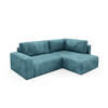 ECKSOFA Natalia Xl - Blau, Holzwerkstoff/Textil (245/182cm) - Fun Möbel