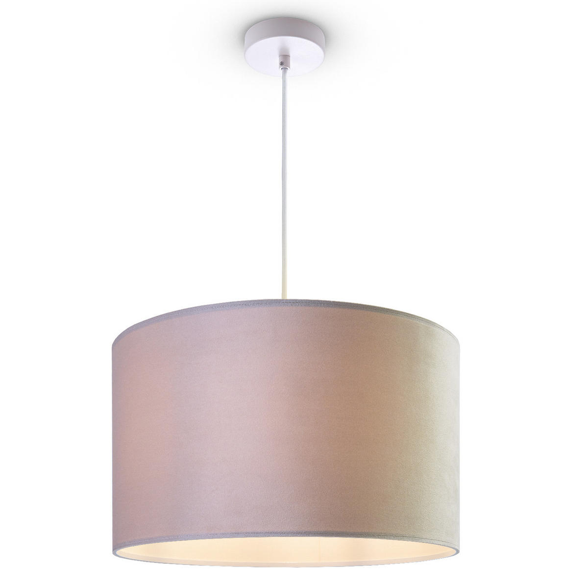 PENDELLEUCHTE Hugo Pd1 - Weiß, Metall (45.5/45.5/28cm) - Paco Home