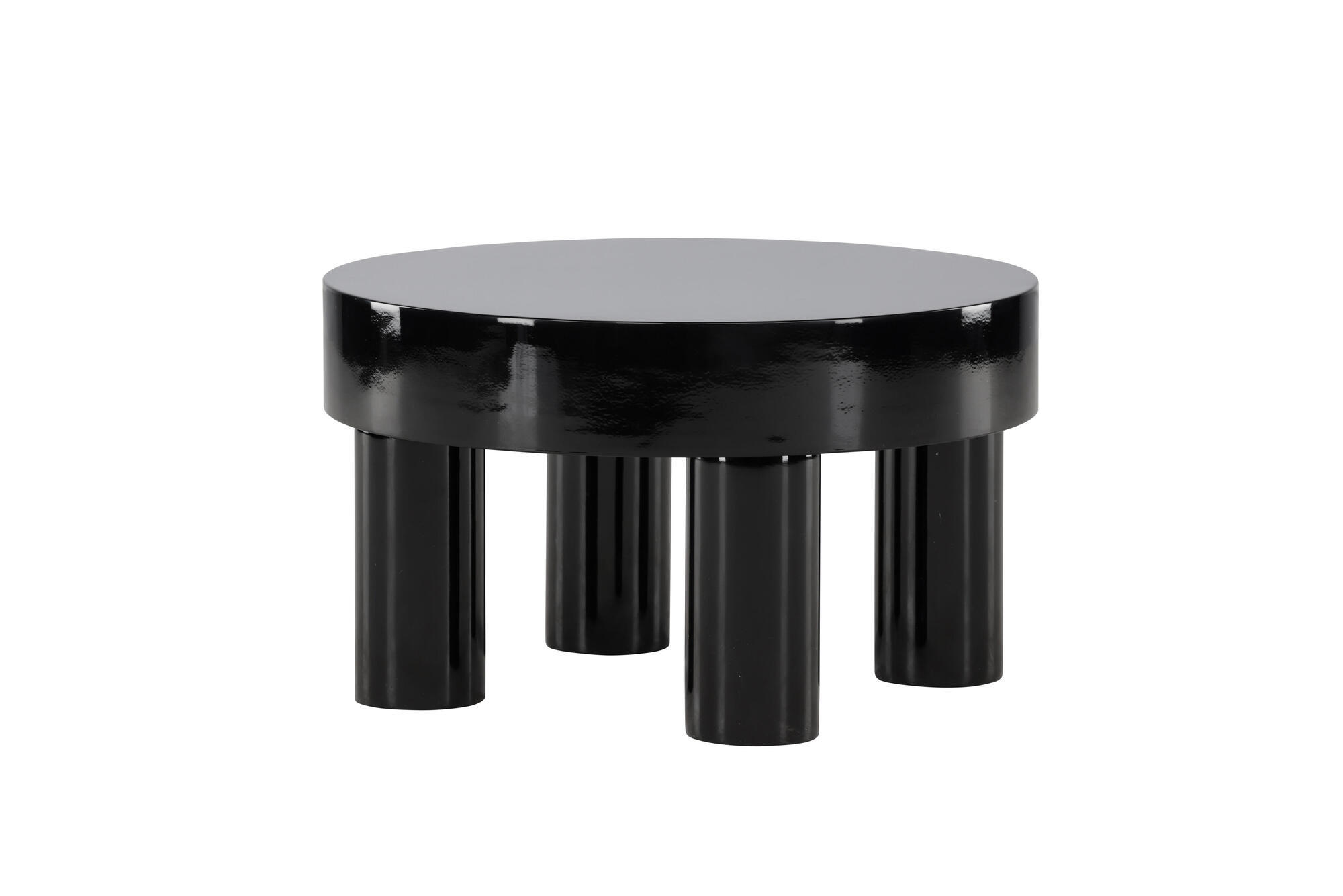 Furnlux Couchtisch Schwarz 60x35x60 cm