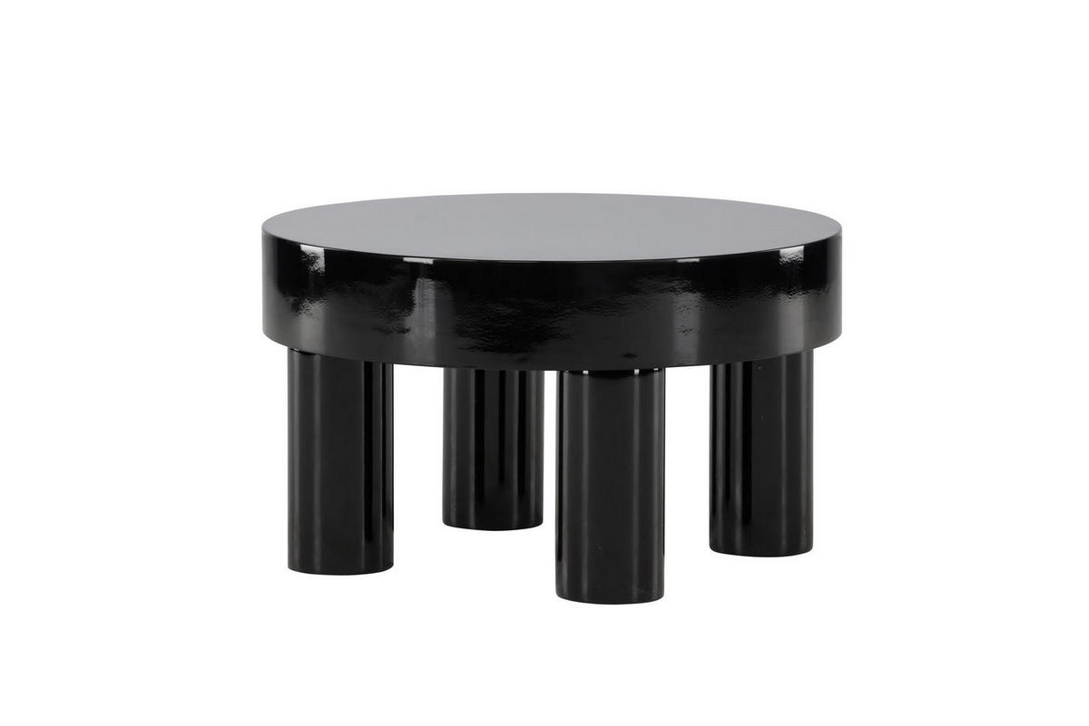 COUCHTISCH VARBERG Schwarz 60x60x35 cm - Schwarz, Holzwerkstoff (60/60/35cm) - FURNLUX