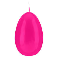 EIKERZEN XL Klarlack Fuchsia Pink 140 x Ø 100 mm, 2 Stück - Pink, Paraffin (10/14/14cm) - Kopschitz Kerzen